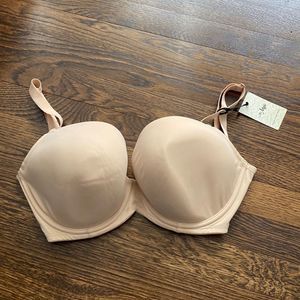 Pour Moi Nude Plunge T-Shirt Bra - UK Size 32G